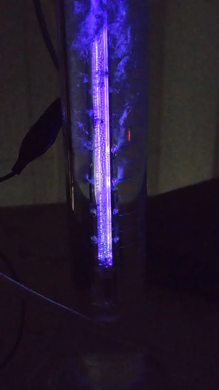 PlasmaCrop reactor operating in laboratory conditions